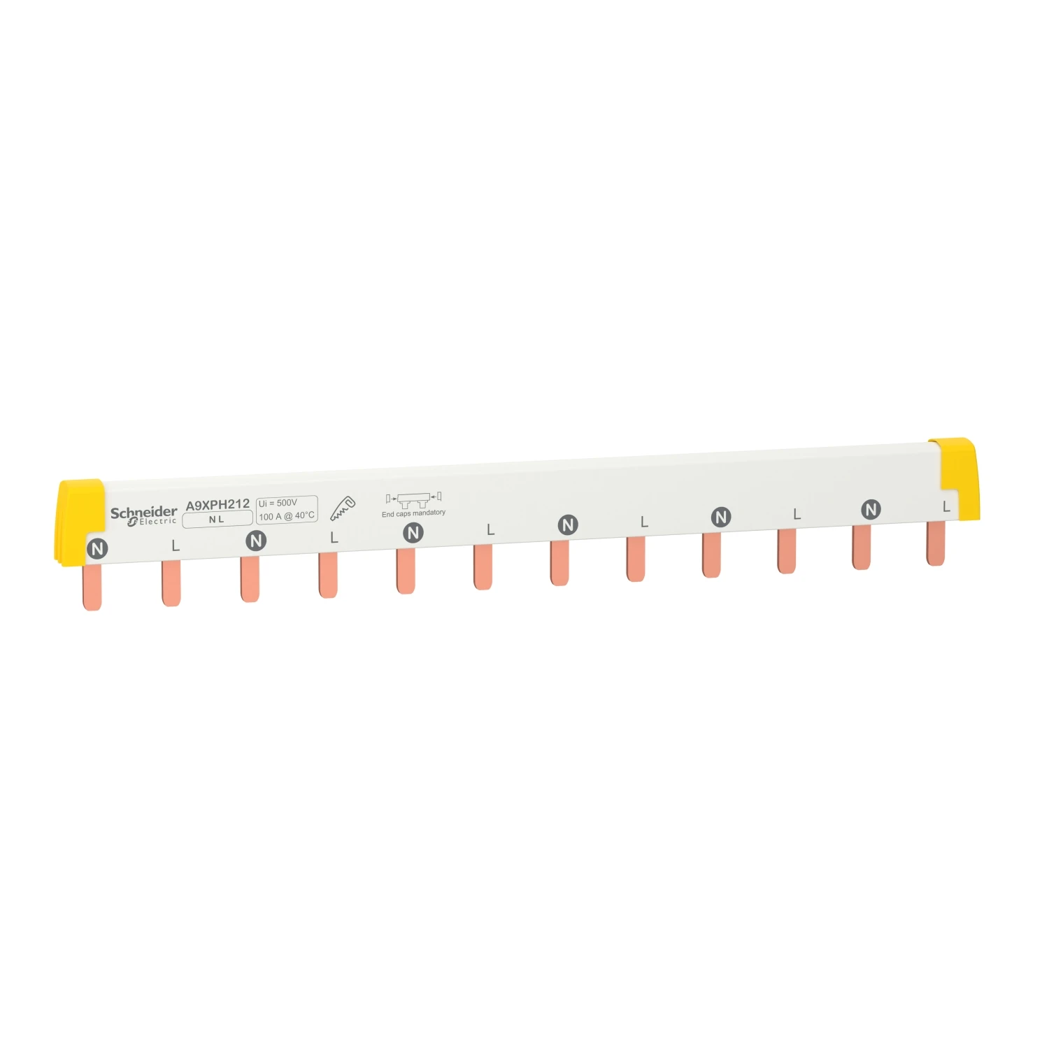Phase busbar Schneider COM-Bus-Leisten Zubehör