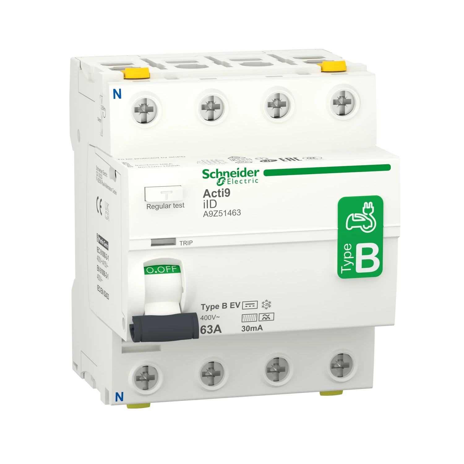 Fehlerstrom-Schutzschalter Schneider Acti9 iID