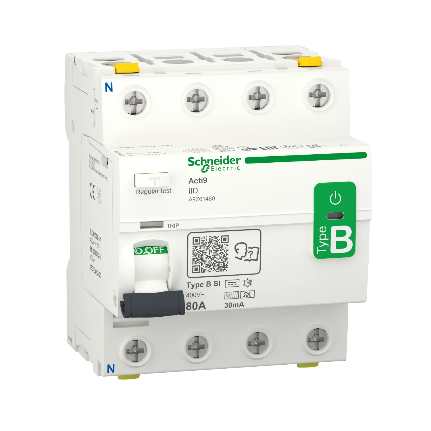 Fehlerstrom-Schutzschalter Schneider Acti9 iID