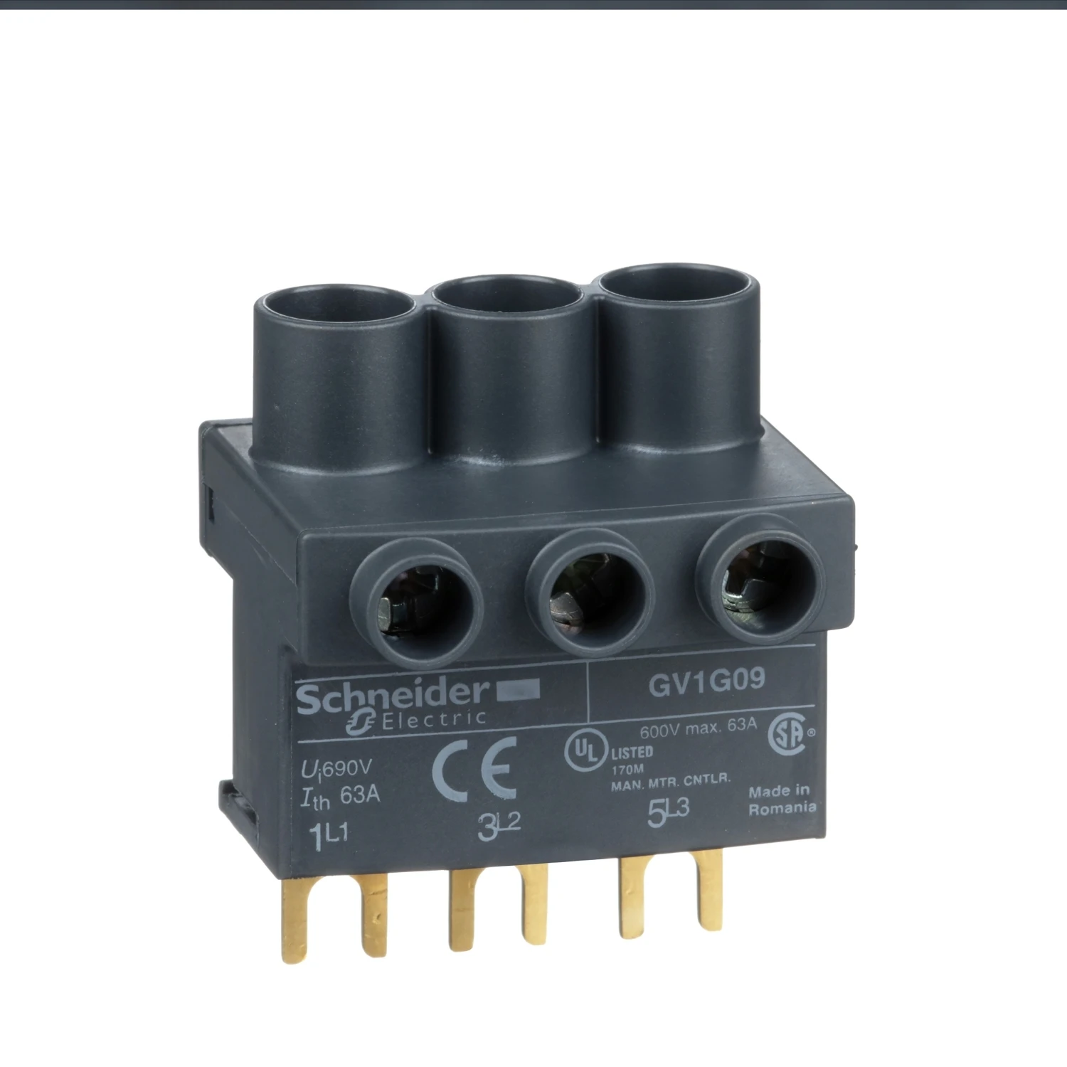 Toebehoren verzamelrail(stroomrail) Schneider TeSys Control - D