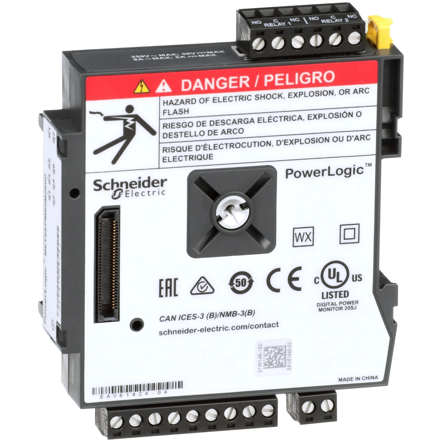 Digitale I/O-module voor PLC Schneider PowerLogic PM8000-Serie