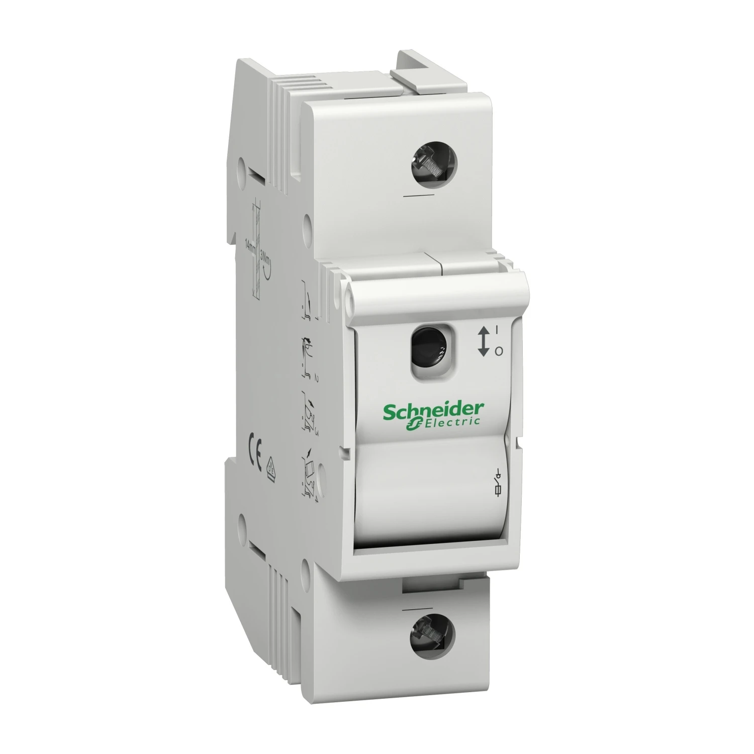 Support pour fusible cylindrique Schneider Acti9 D0