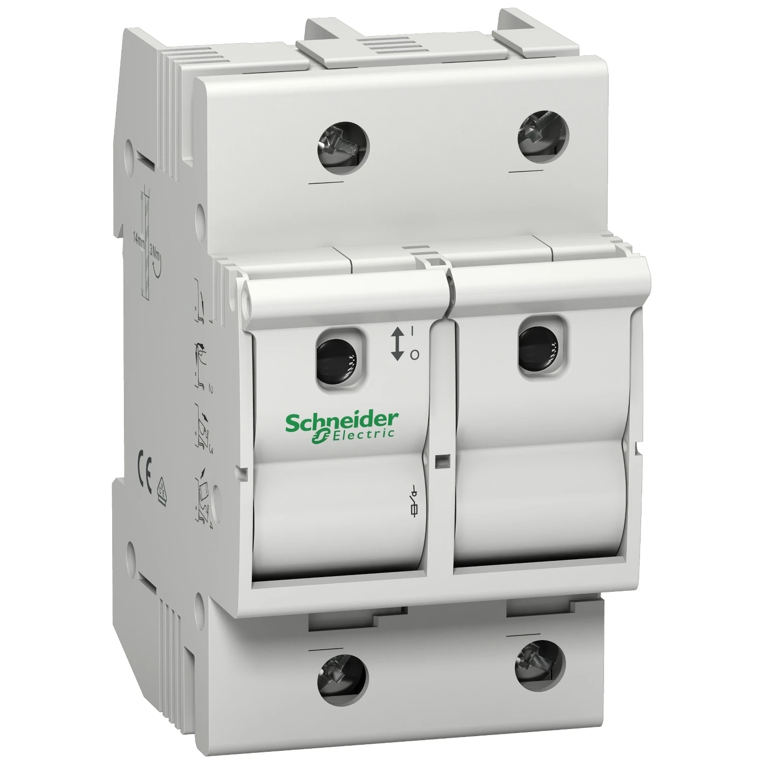 Support pour fusible cylindrique Schneider Acti9 D0