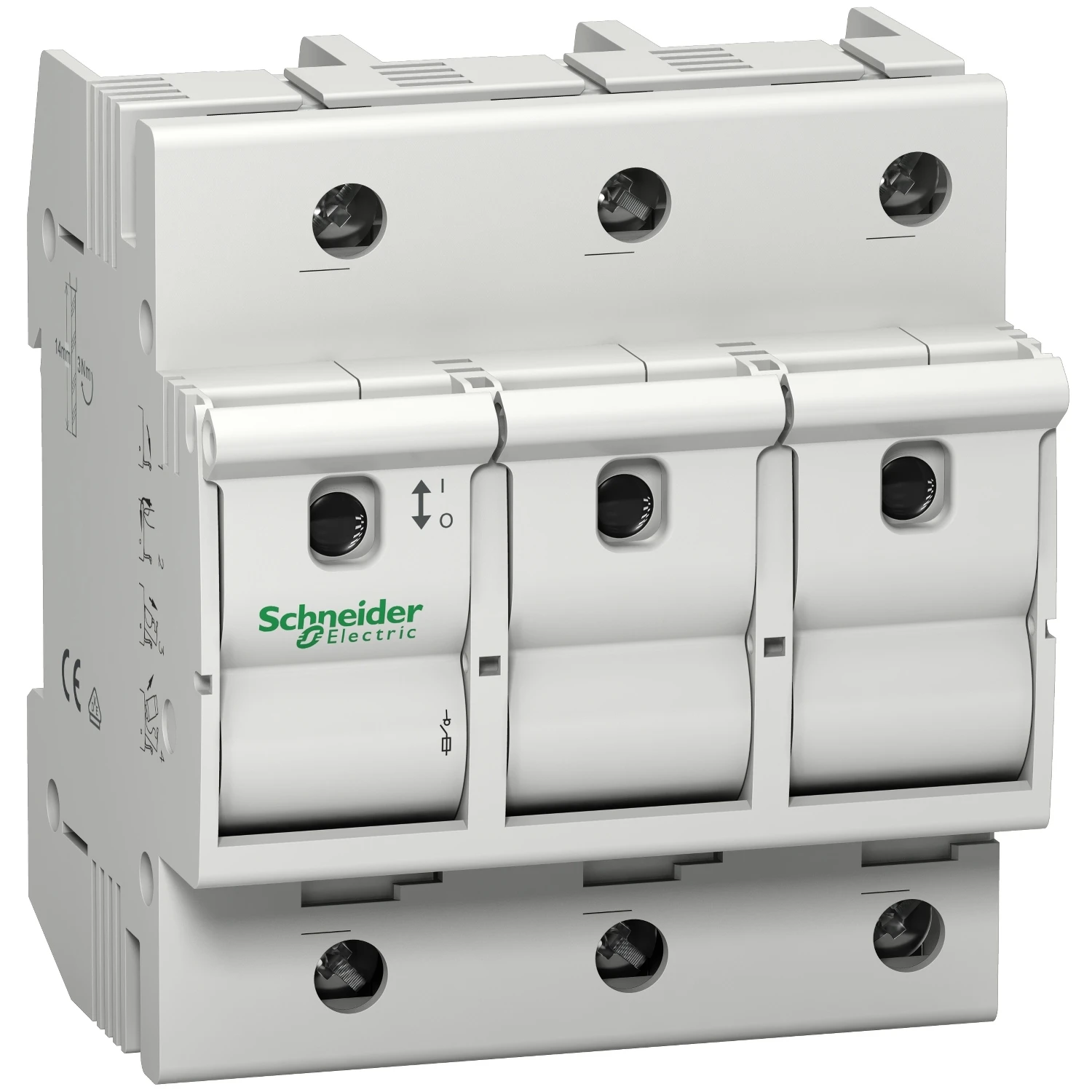 Support pour fusible cylindrique Schneider Acti9 D0