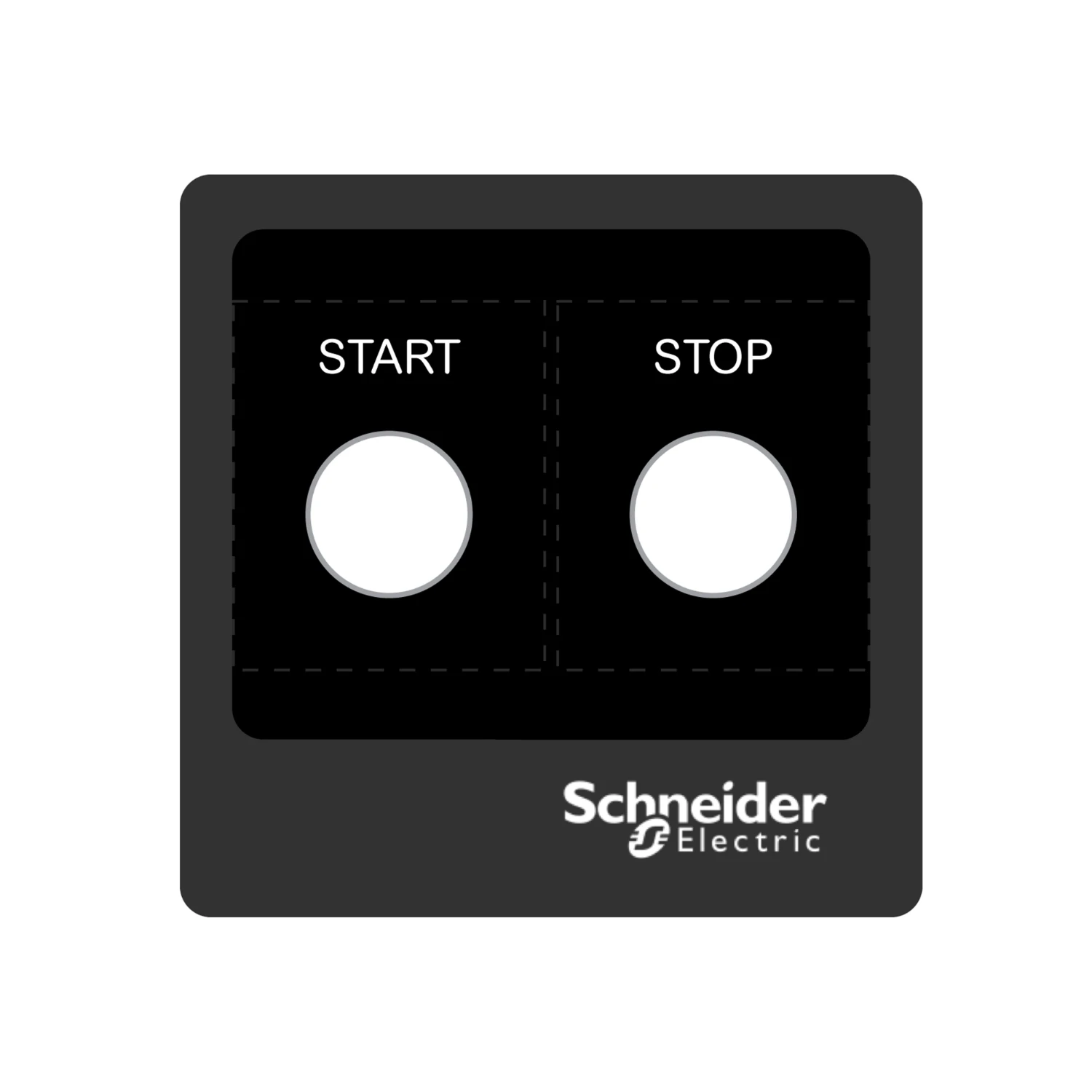 Legend plate for control circuit devices Schneider Harmony XB5 & ZB5