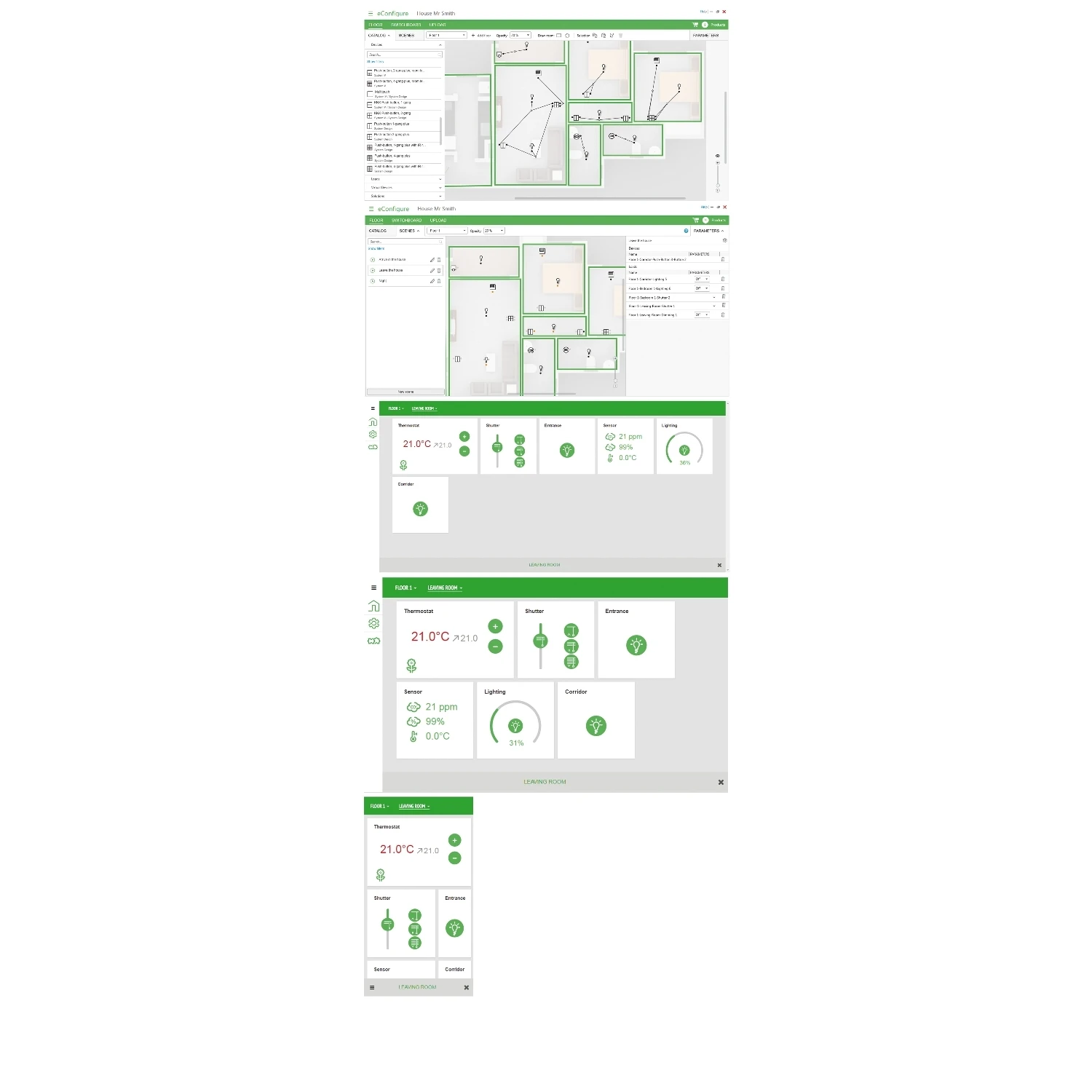 Software for bus system Merten SpaceLogic KNX