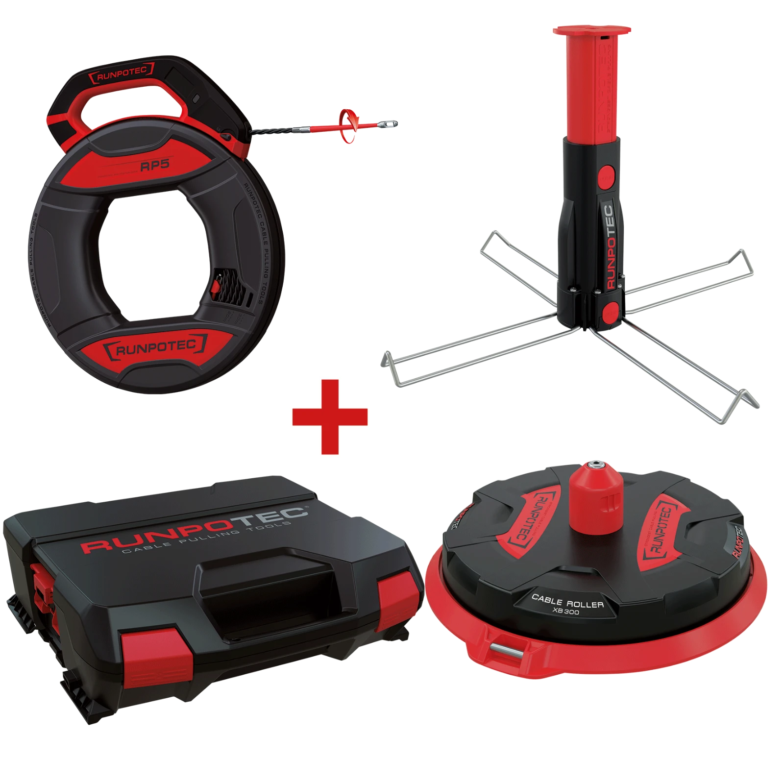 Cable reel dispenser Runpotec