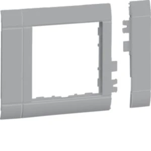 Device cover plate for wall duct Hager