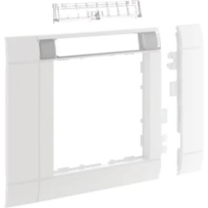 Plastron pour goulotte d'installation Hager