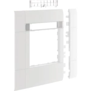 Plastron pour goulotte d'installation Hager