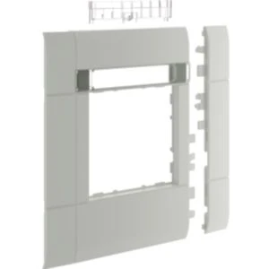 Plastron pour goulotte d'installation Hager