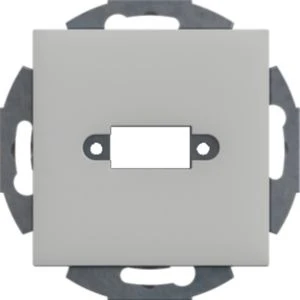 Einsatz/Abdeckung für Kommunikationstechnik Hager