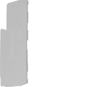Endplate and partition plate for terminal block Hager