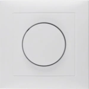 Afdekplaat voor schakelaar, drukknop, dimmer Berker Berker S.1