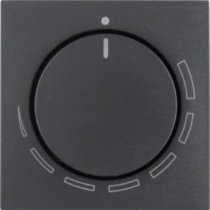 Afdekplaat voor schakelaar, drukknop, dimmer Berker Berker S.1/B.3/B.7