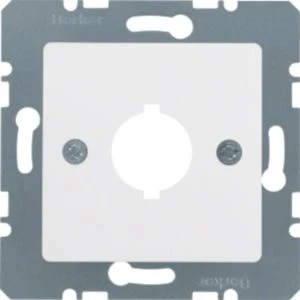 Insert / cache pour équipement technique de communication Berker Zentralplattensystem