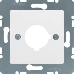 Insert / cache pour équipement technique de communication Berker Zentralplattensystem