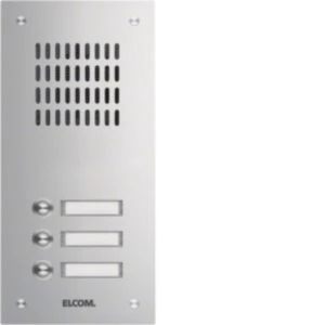 Drukknoppaneel deurcommunicatie Elcom
