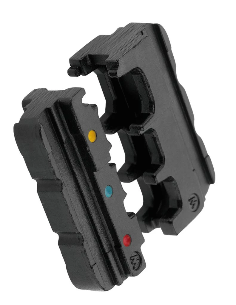Embout d'outil de sertissage de cosse / connecteur et embout de fil Cimco click'n'crimp System