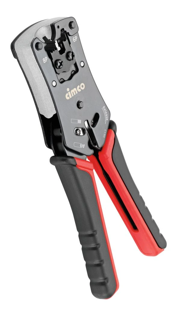 Perstang kabelschoenen/connectors, kabelogen, massaverbindingen Cimco Presszangen für Netzwerktechnik/Industrie