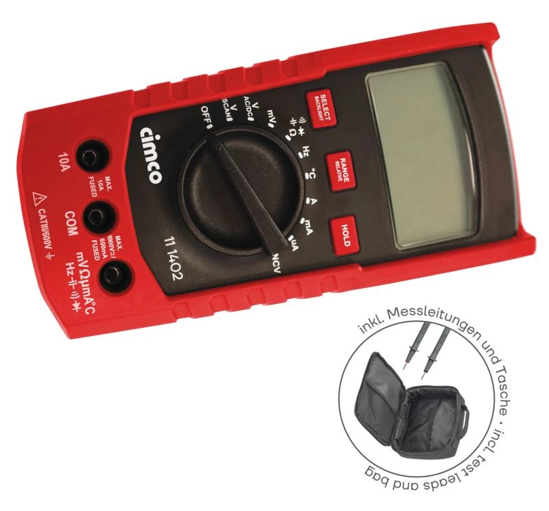 Multimeter Cimco Digitale Multimeter