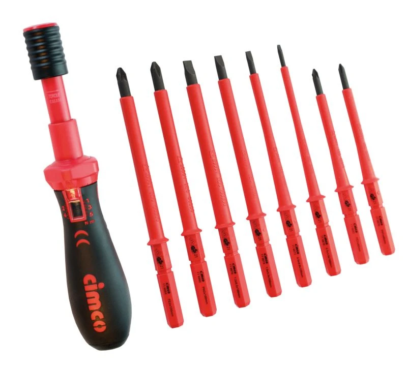 Screwdriver set Cimco VDE-Wechselklingensysteme