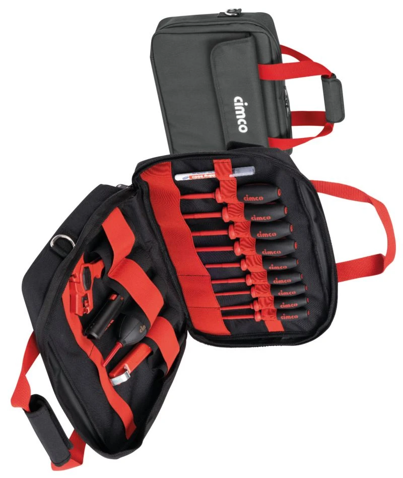 Werkzeugkoffer/-tasche leer Cimco Werkzeugtaschen bestückt