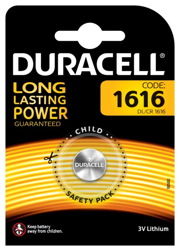 Standard battery (not rechargeable) Duracell