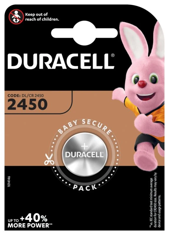 Standard battery (not rechargeable) Duracell