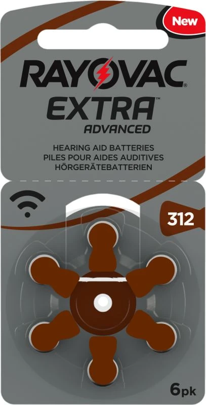 Standaard batterij (niet oplaadbaar) Rayovac