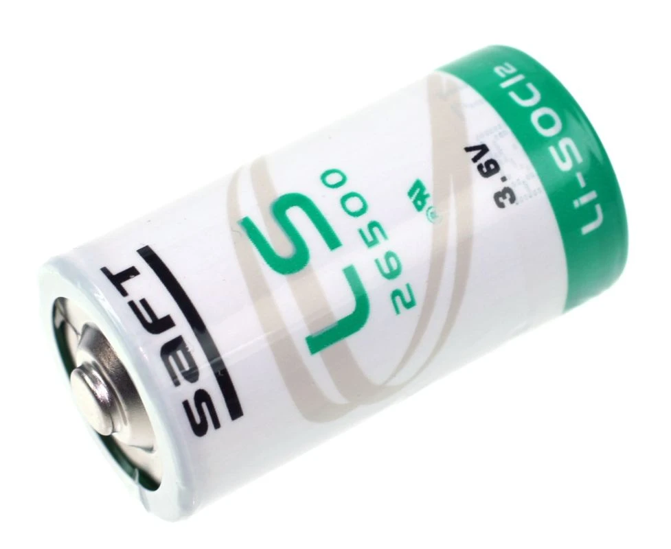 Standard battery (not rechargeable) SAFT