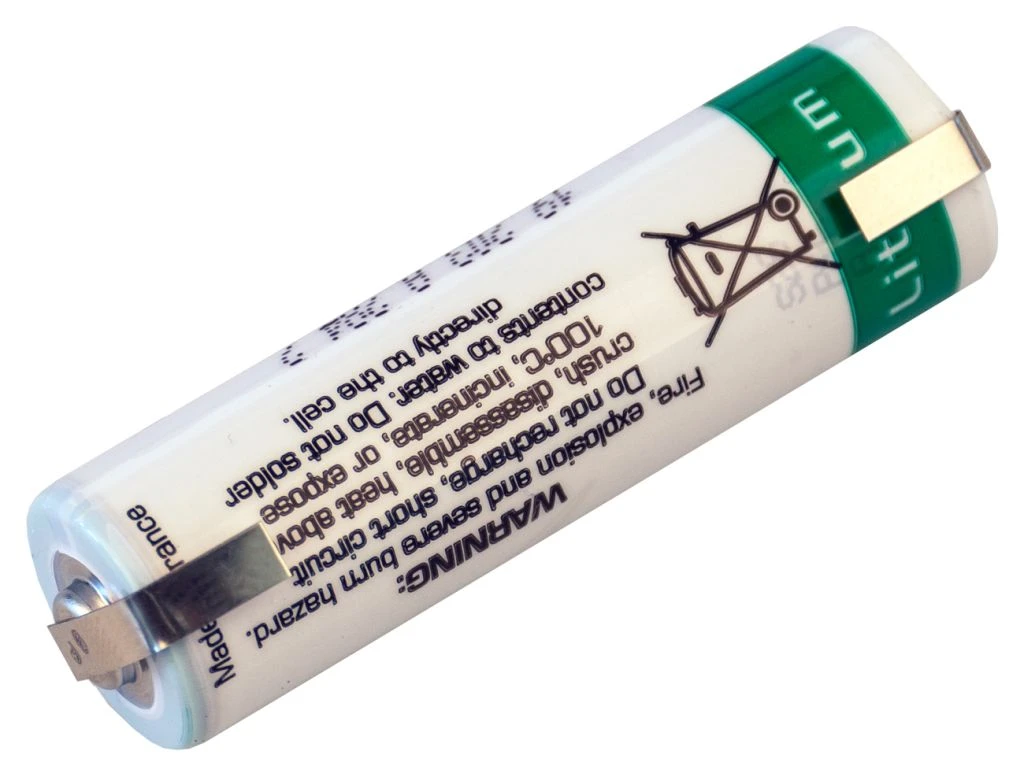 Standard battery (not rechargeable) SAFT