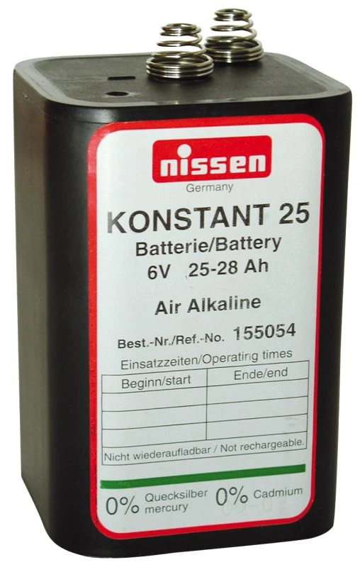 Pile standard (non rechargeable) NISSEN