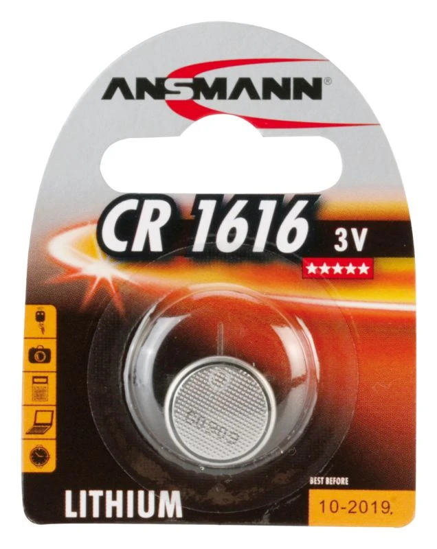Standard battery (not rechargeable) ANSMANN