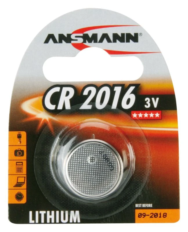 Standard battery (not rechargeable) ANSMANN