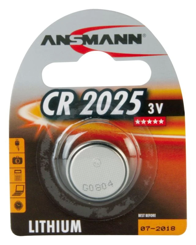 Standaard batterij (niet oplaadbaar) ANSMANN