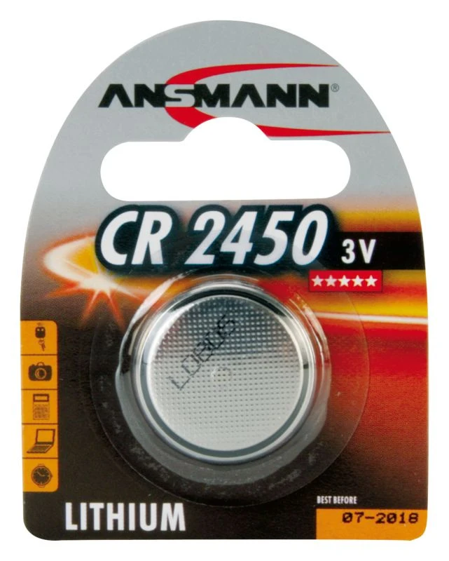 Standard battery (not rechargeable) ANSMANN