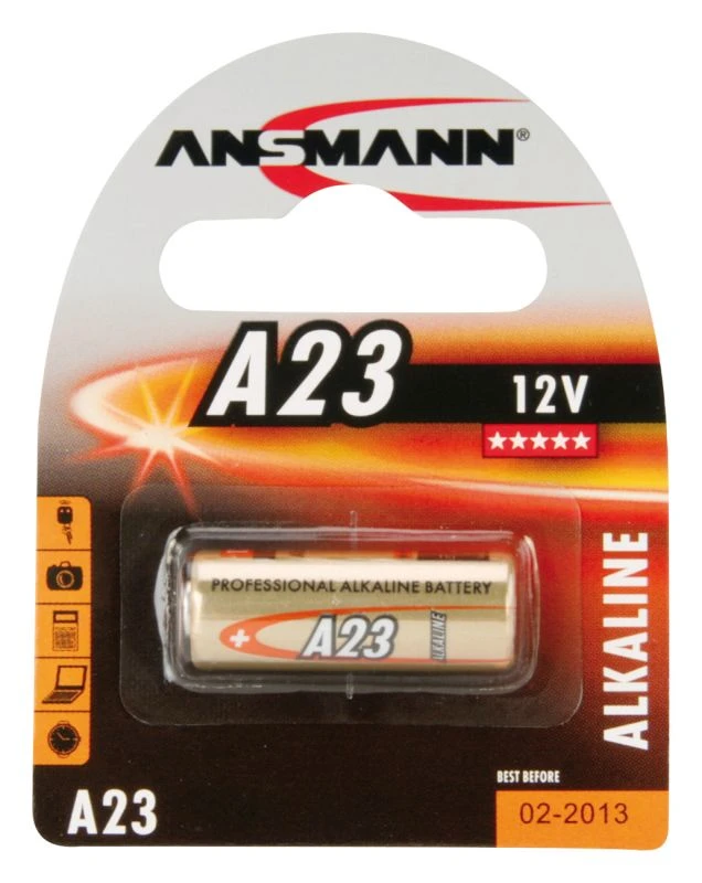 Standard battery (not rechargeable) ANSMANN