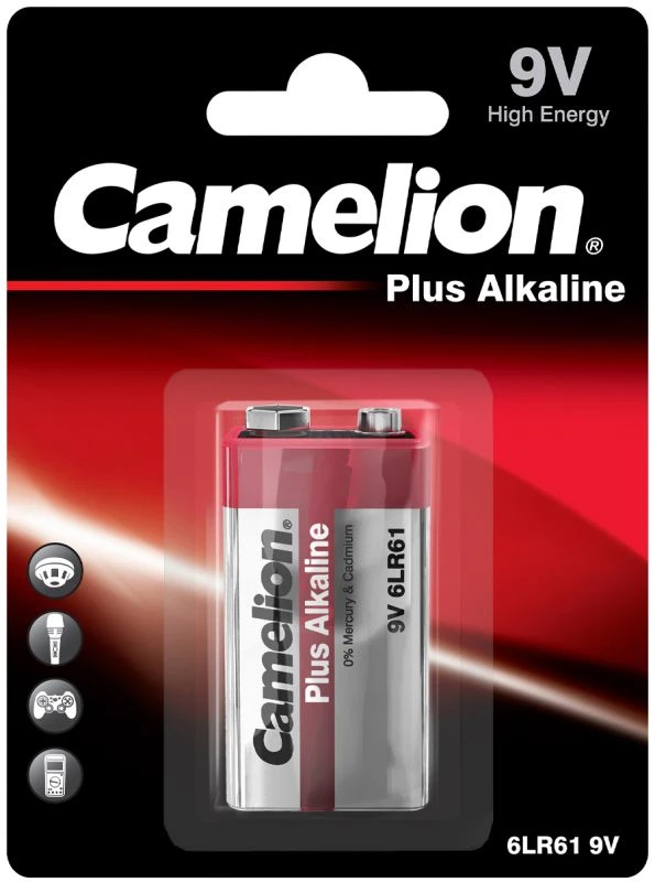 Standard battery (not rechargeable) CAMELION