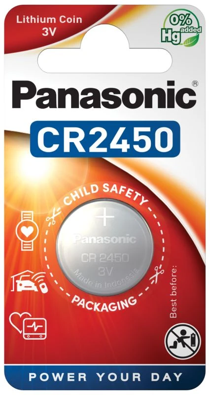 Standard battery (not rechargeable) Panasonic