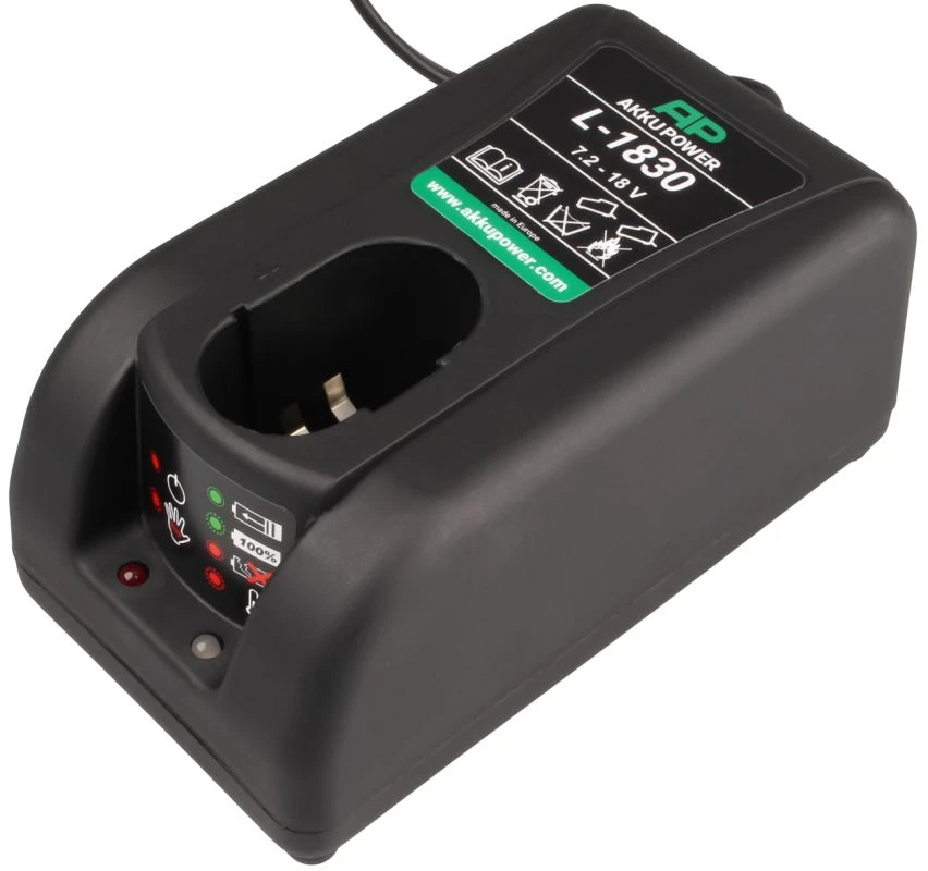 Chargeur d'accumulateur d'appareillage électroportatif AKKUPOWER