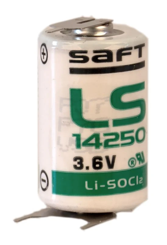 Standard battery (not rechargeable) SAFT