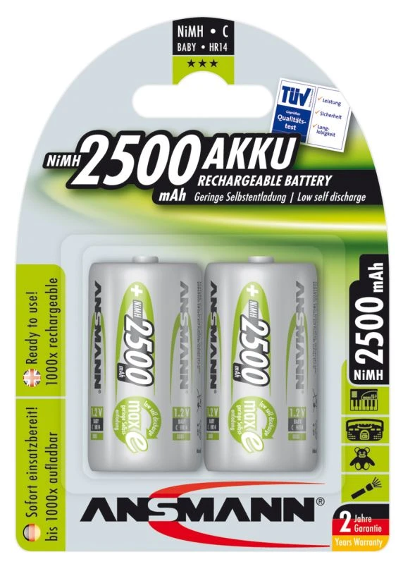 Standard battery (rechargeable) ANSMANN
