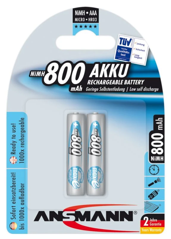 Standard battery (rechargeable) ANSMANN