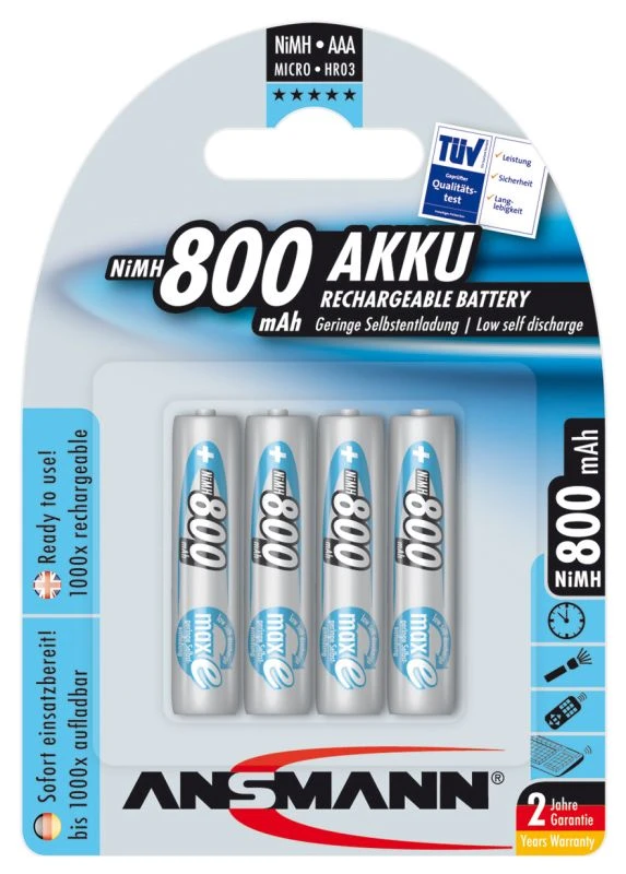 Standard battery (rechargeable) ANSMANN