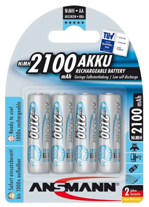 Standard battery (rechargeable) ANSMANN