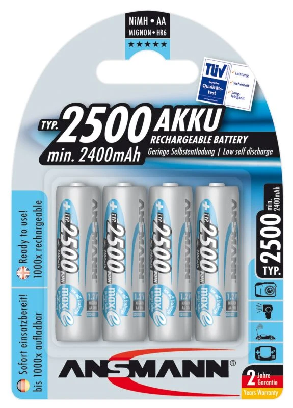 Standard battery (rechargeable) ANSMANN