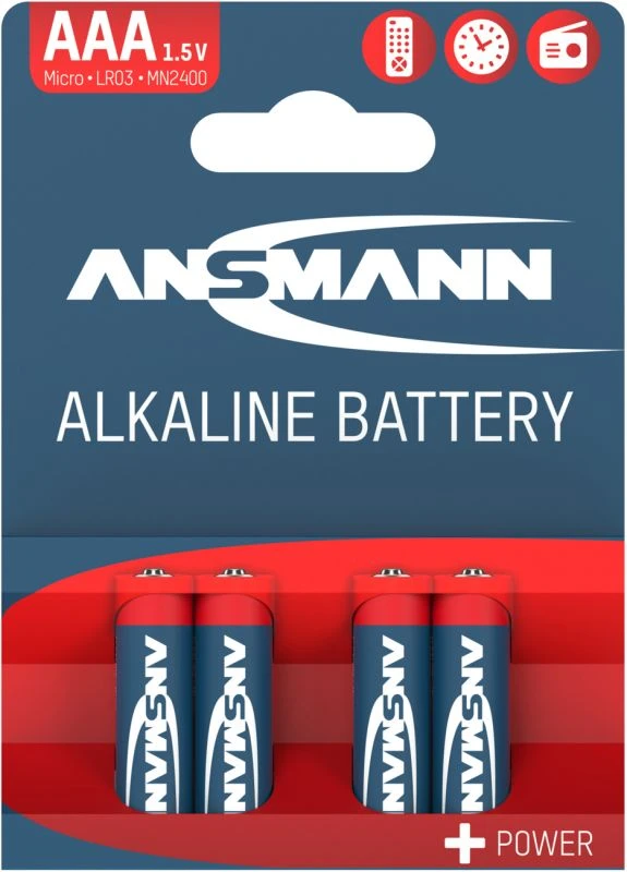 Standard battery (not rechargeable) ANSMANN
