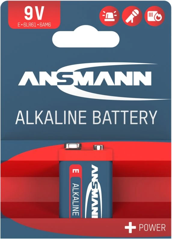 Standard battery (not rechargeable) ANSMANN