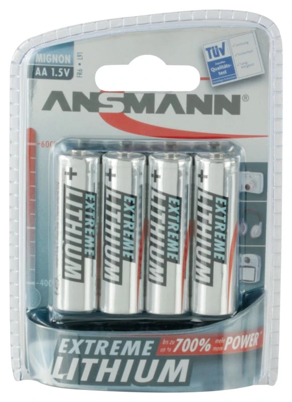 Standard-Batterie (nicht wiederaufladbar) ANSMANN